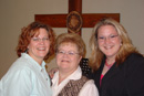 Easter 04 - My sister Heidi, my mom and Me