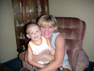 Adorable picture of my sister Heidi and her son Bailey